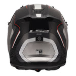 LS2 MX706 COZ Arched Helmet - Black / Silver / Titanium