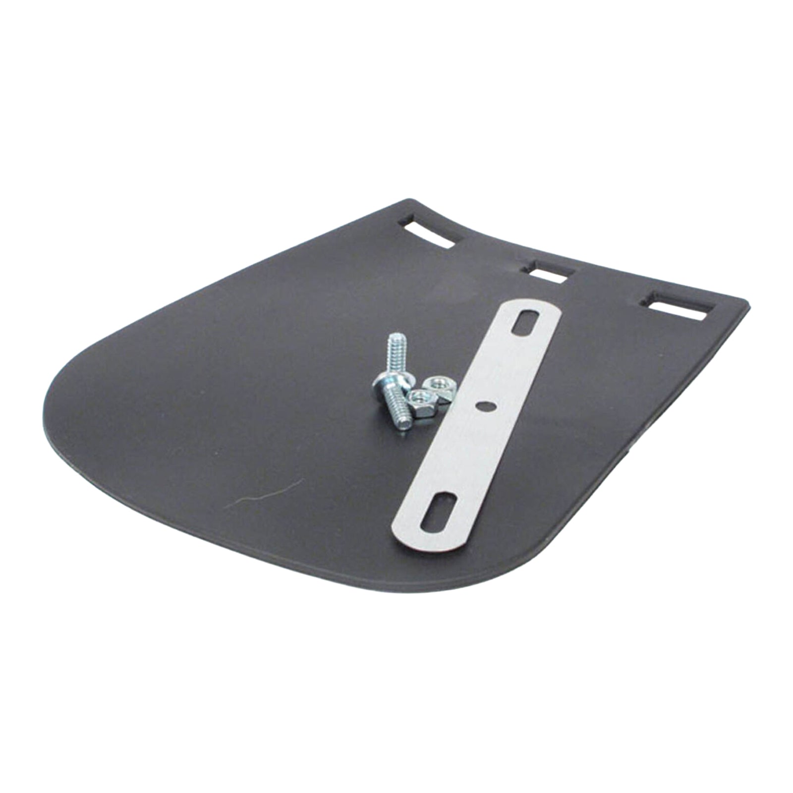 WHITES MUDFLAP BLK PVC LGE MOTORCYCLE