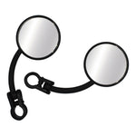 Whites Mirror Pair Universal Folding Enduro 7/8 Black