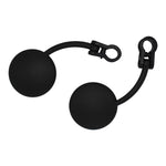 Whites Mirror Pair Universal Folding Enduro 7/8 Black
