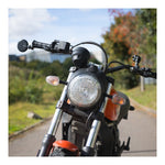 Oxford Fold Away Mirror Black 76mm Diameter