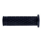 Oxford Retro Hand Grips - Black (For 22mm Bars)