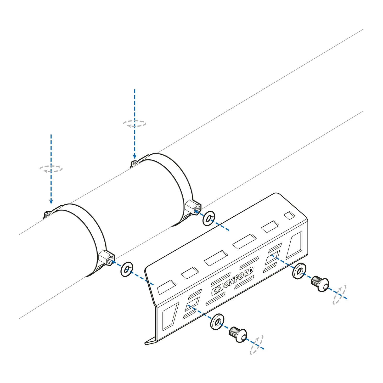 Oxford Adventure Exhaust Heat Shield