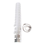 Whites Head Pipe Guard with Clamp - Silver
