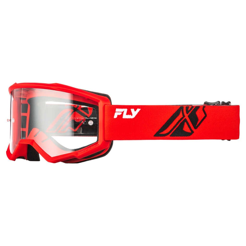 Fly Racing Focus Goggle - Red/Black - Clear Lens