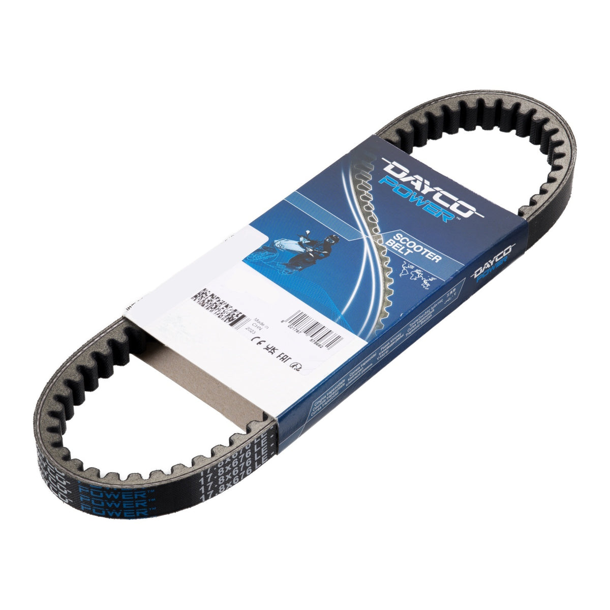 Dayco CVT Scooter Drive Belt 17.5 x 765 7191K