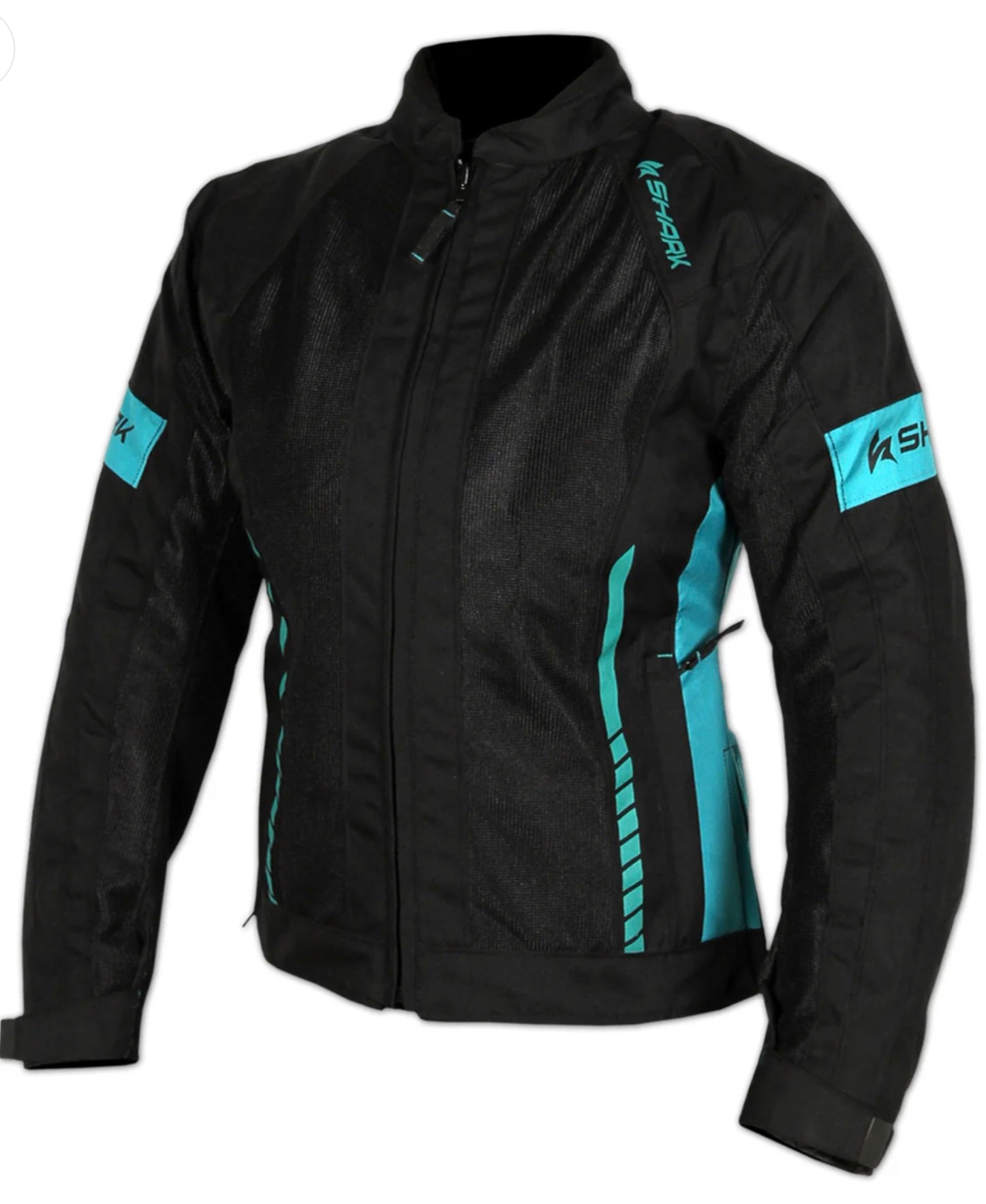 Shark   Ladies   Aired   Jacket    [Black/Teal]