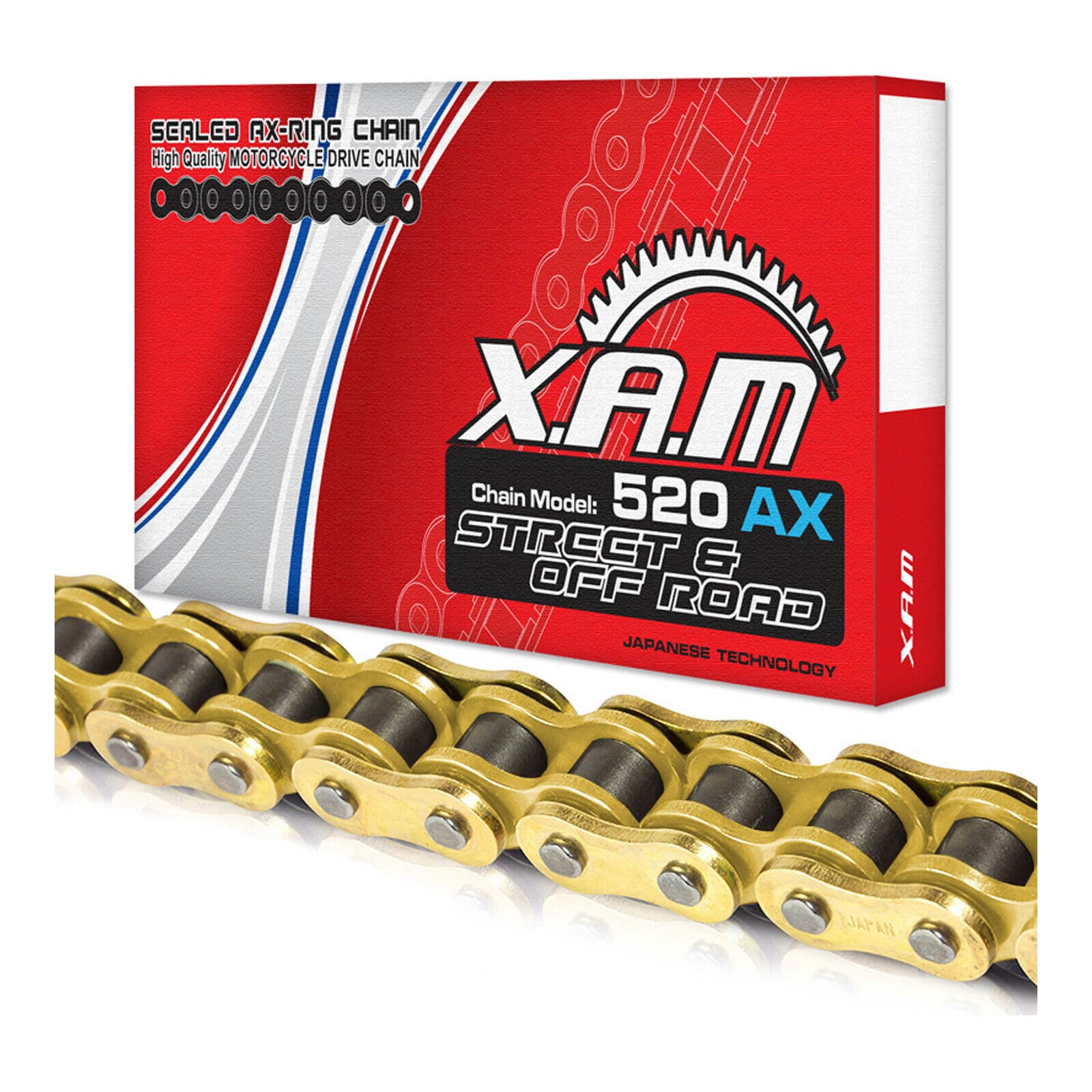 XAM Sprocket Kit KTM2 X-Ring Gold 15/42