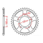 XAM Sprocket Kit APR RSV1000 Mille 9803 /Tu 02-05 X-Ring 17/42