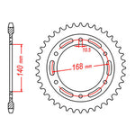 XAM Sprocket Kit BMW F700GS '13-'16 - 525AX 17/42