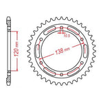 XAM Sprocket Kit Honda CBR300R '14-'16 X-Ring 14/36