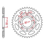 XAM Sprocket Kit Suzuki GSXS125 HD 14/45