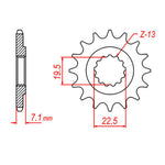 XAM Sprocket Kit Suzuki GN250 HD 15/41