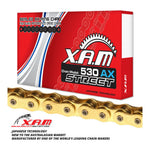 XAM Sprocket Kit Triumph Speed Triple 1050i '12-'15 X-Ring Gold 18/43