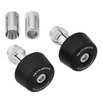 Zeta Bar End Sliders (2 Pack) - Black