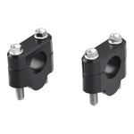 Zeta Handlebar Rise Kit 19mm Height - 22.2mm Bar - Black