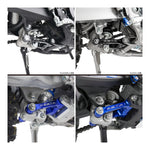 Zeta RSL Lowering Link -25mm- Yamaha WR250F '07-'14, WR450F '07-'15 - Blue