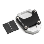 Zeta Side Stand Extender - Black / Silver - Honda CRF1100L Africa Twin ('20-)